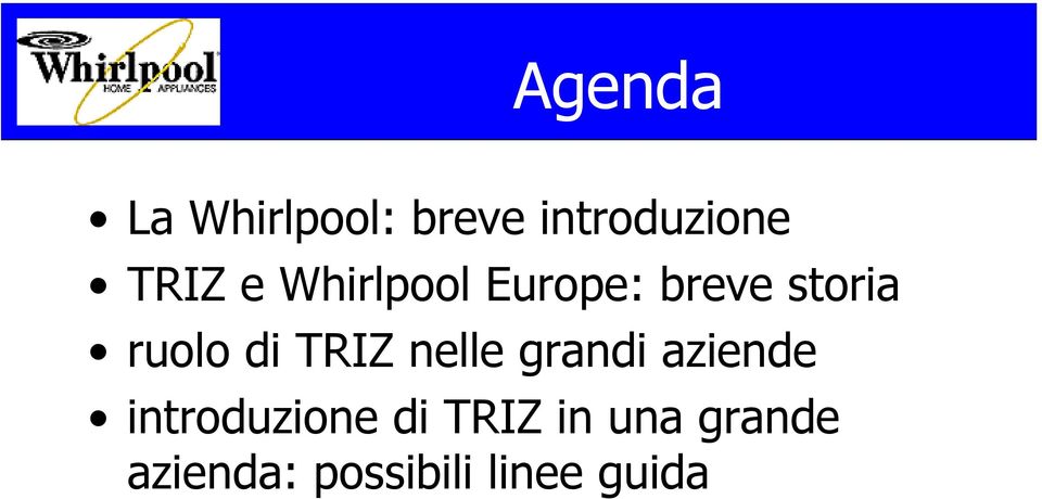 TRIZ nelle grandi aziende introduzione di