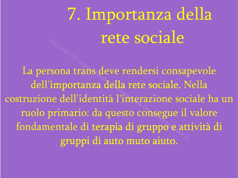 Nella costruzione dell'identità l'interazione sociale ha un ruolo