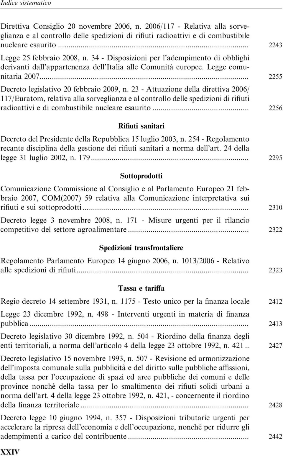 .. 2255 Decreto legislativo 20 febbraio 2009, n.