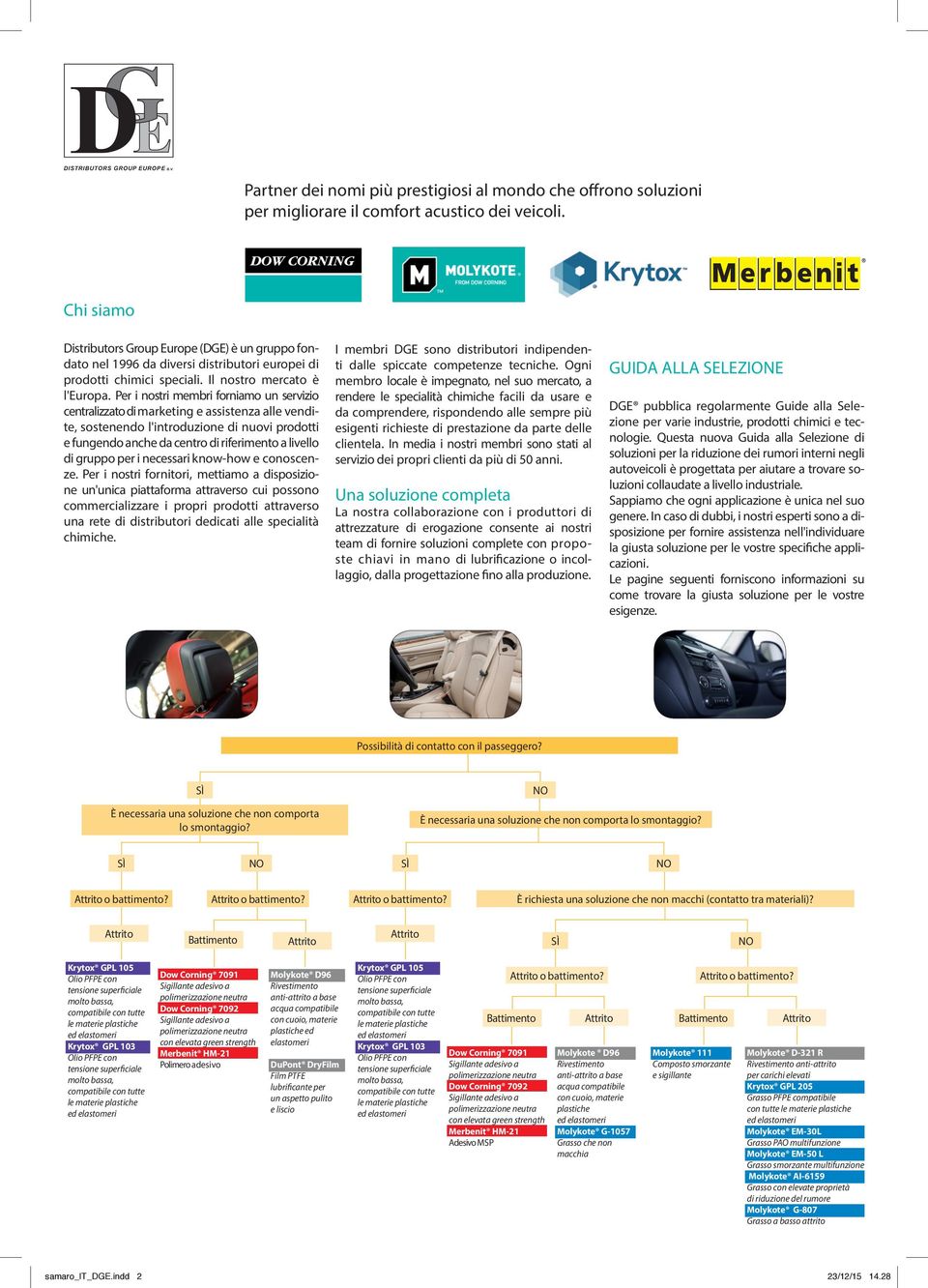 Per i nostri membri forniamo un servizio centralizzato di marketing e assistenza alle vendite, sostenendo l'introduzione di nuovi prodotti e fungendo anche da centro di riferimento a livello di