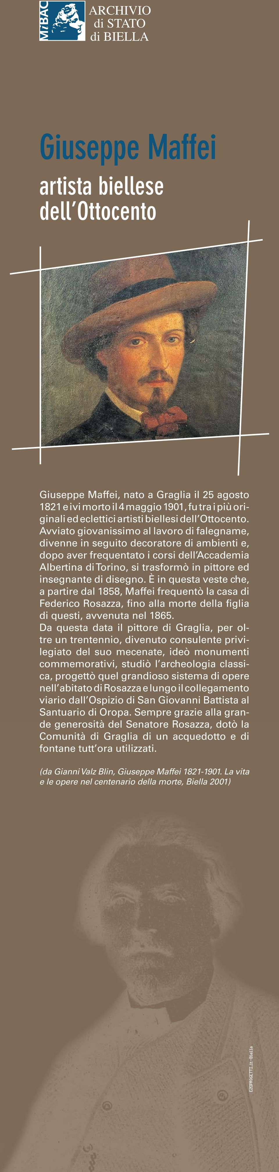 disegno. È in questa veste che, a partire dal 1858, Maffei frequentò la casa di Federico Rosazza, fino alla morte della figlia di questi, avvenuta nel 1865.