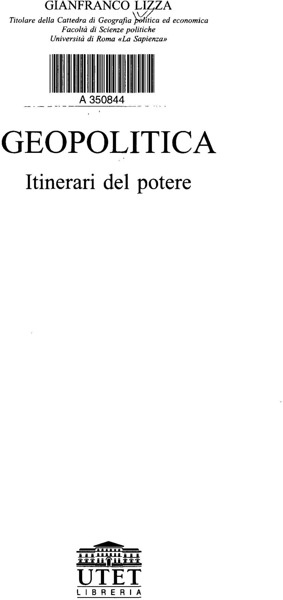 Scienze politiche Università di Roma «La