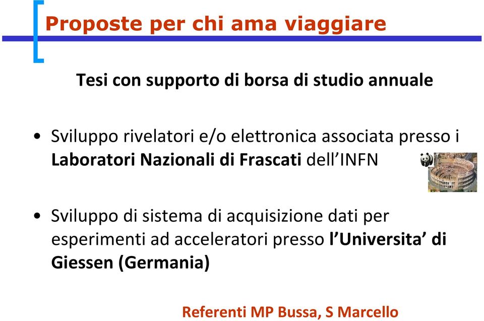 Frascati dell INFN Sviluppodisistemadiacquisizionedatiper esperimenti ad