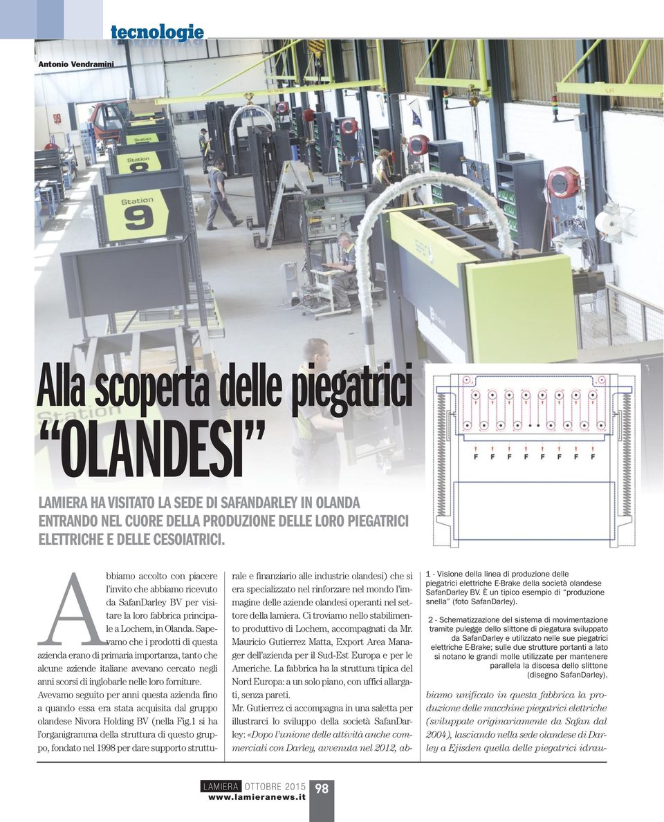 Sapevamo che i prodotti di questa azienda erano di primaria importanza, tanto che alcune aziende italiane avevano cercato negli anni scorsi di inglobarle nelle loro forniture.