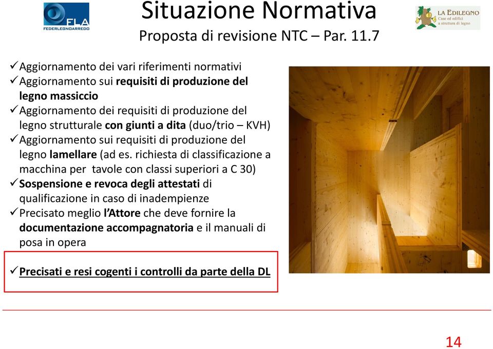 strutturale con giunti a dita (duo/trio KVH) Aggiornamento sui requisiti di produzione del legno lamellare (ad es.