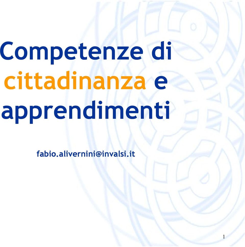 apprendimenti