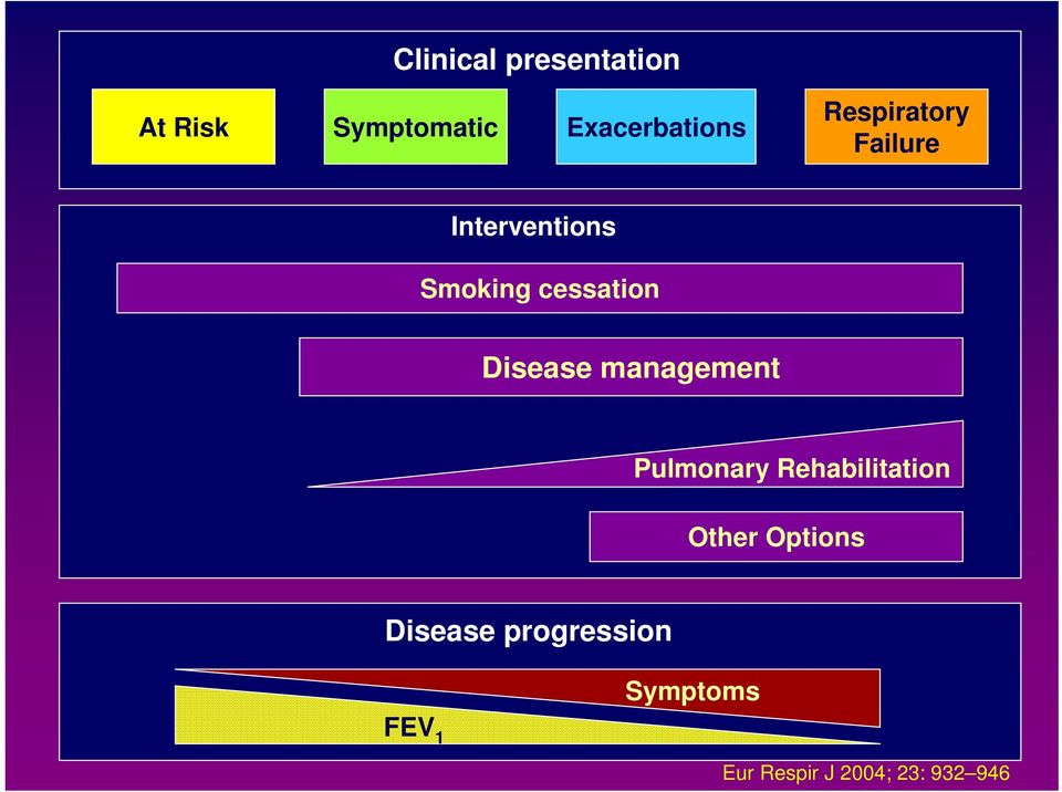 Disease management Pulmonary Rehabilitation Other Options