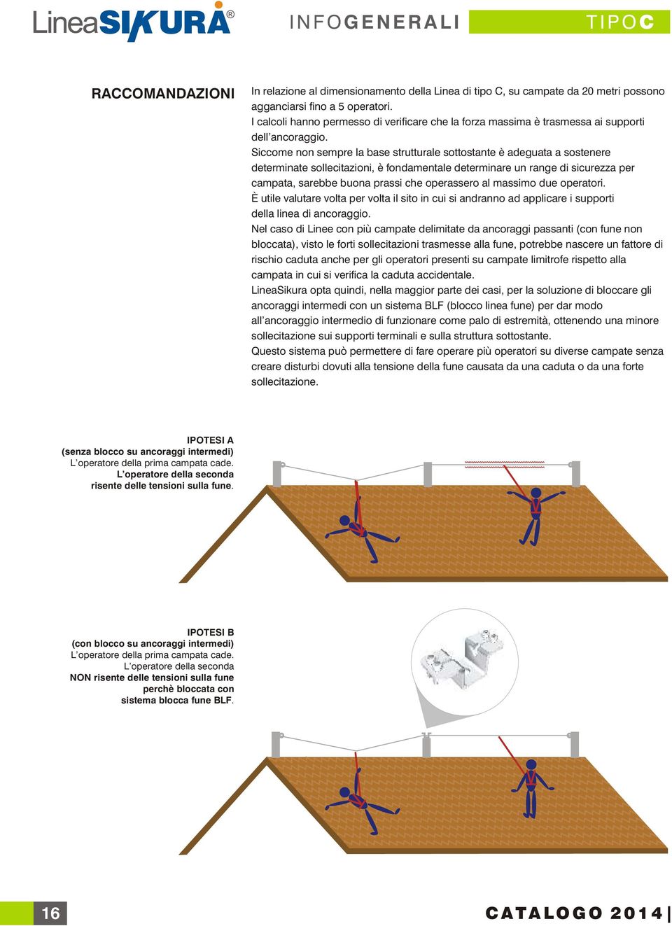 Siccome non sempre la base strutturale sottostante è adeguata a sostenere determinate sollecitazioni, è fondamentale determinare un range di sicurezza per campata, sarebbe buona prassi che operassero