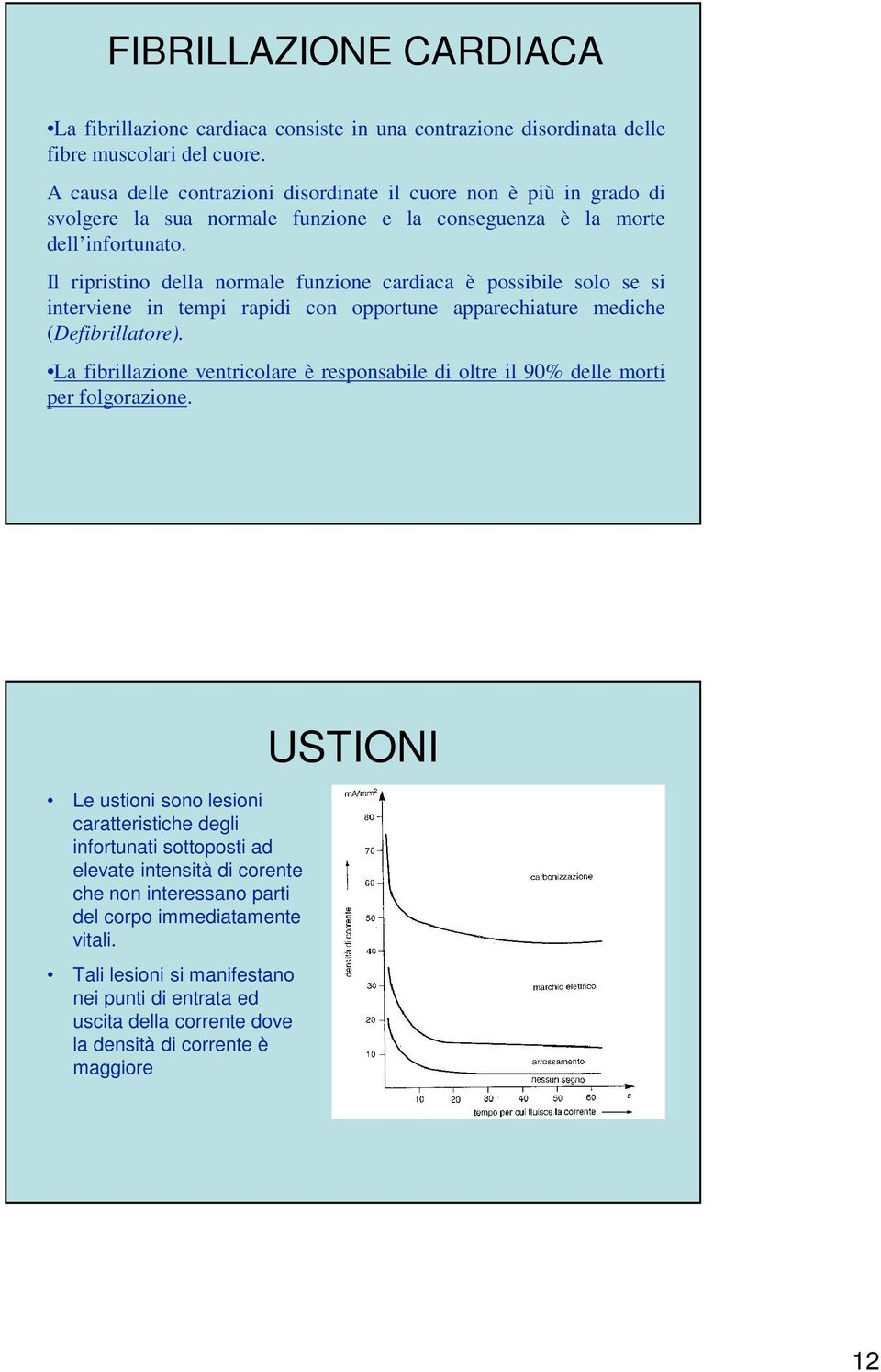 Il ripristino della normale funzione cardiaca è possibile solo se si interviene in tempi rapidi con opportune apparechiature mediche (Defibrillatore).