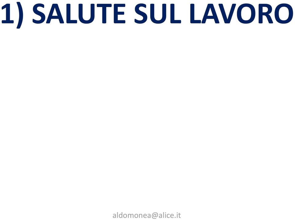 LAVORO