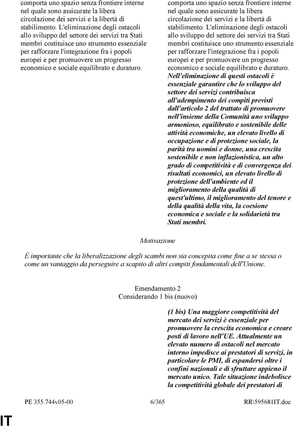 progresso economico e sociale equilibrato e duraturo.   progresso economico e sociale equilibrato e duraturo.