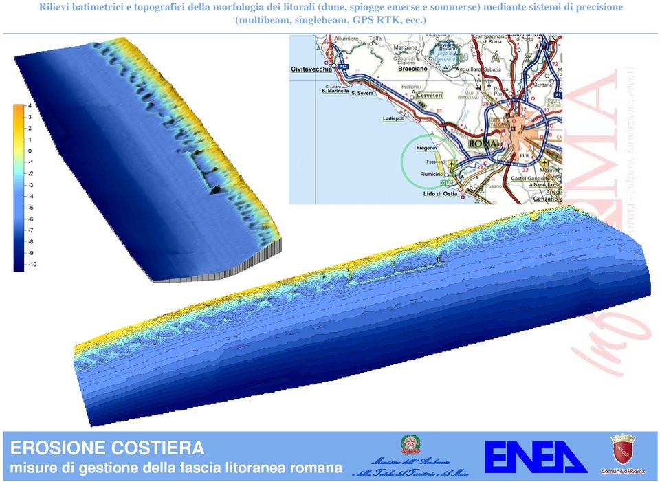 emerse e sommerse) mediante sistemi di