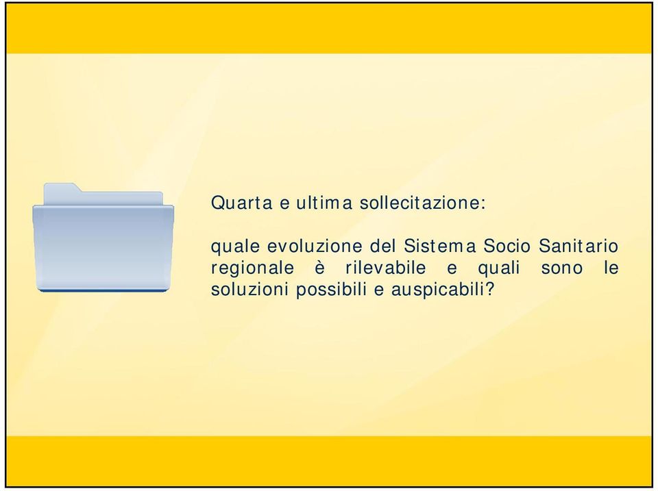 Sanitario regionale è rilevabile e