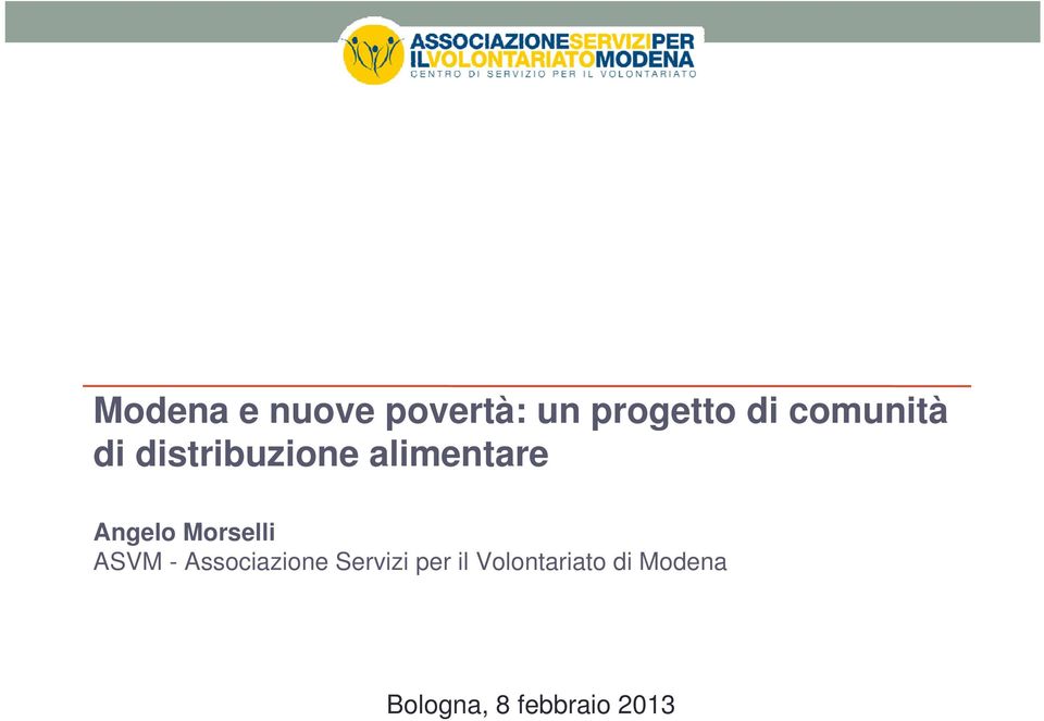 Morselli ASVM - Associazione Servizi per il