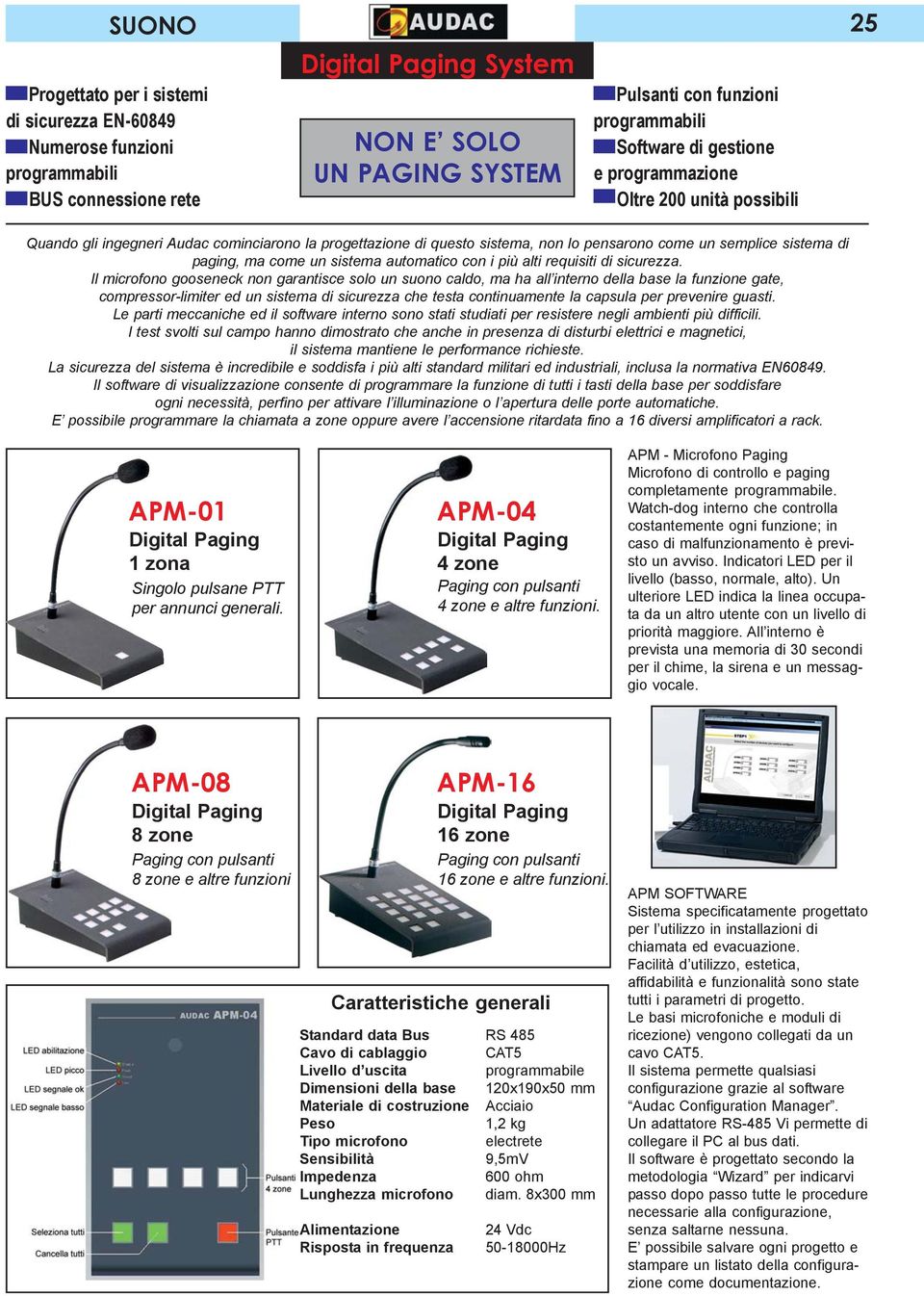 come un sistema automatico con i più alti requisiti di sicurezza.