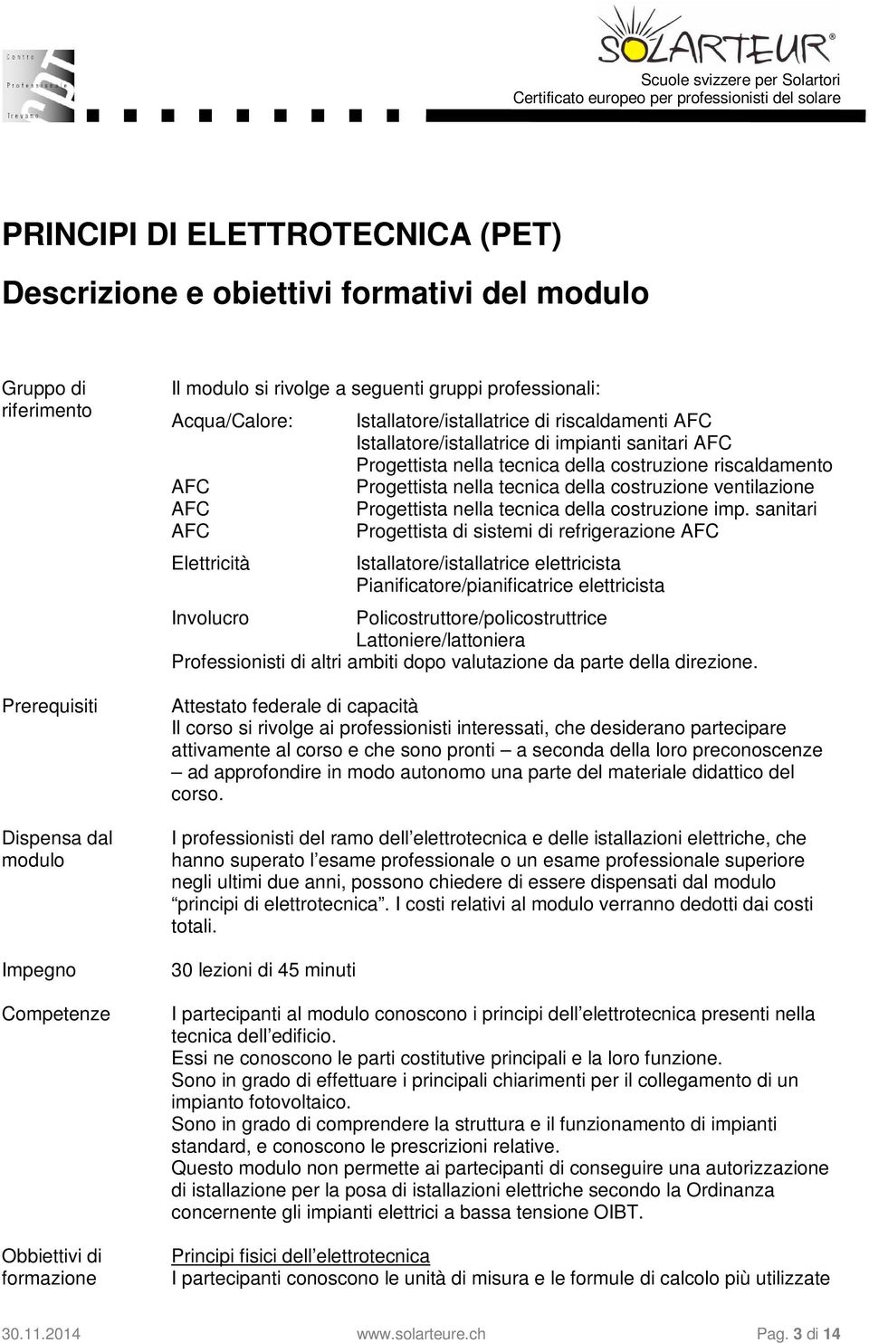 riscaldamento Progettista nella tecnica della costruzione ventilazione Progettista nella tecnica della costruzione imp.