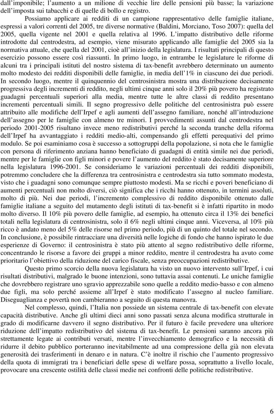 quella vigente nel 2001 e quella relativa al 1996.