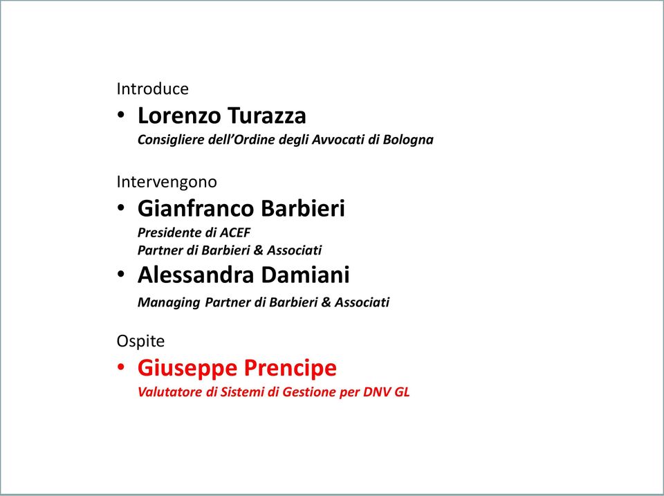 Barbieri & Associati Alessandra Damiani Managing Partner di Barbieri &