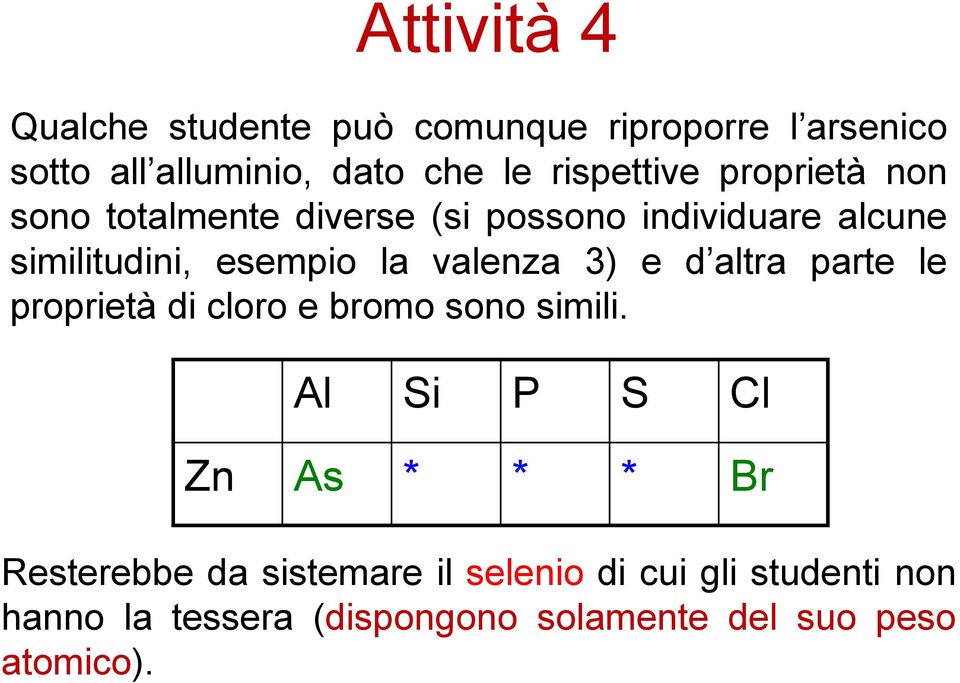 valenza 3) e d altra parte le proprietà di cloro e bromo sono simili.