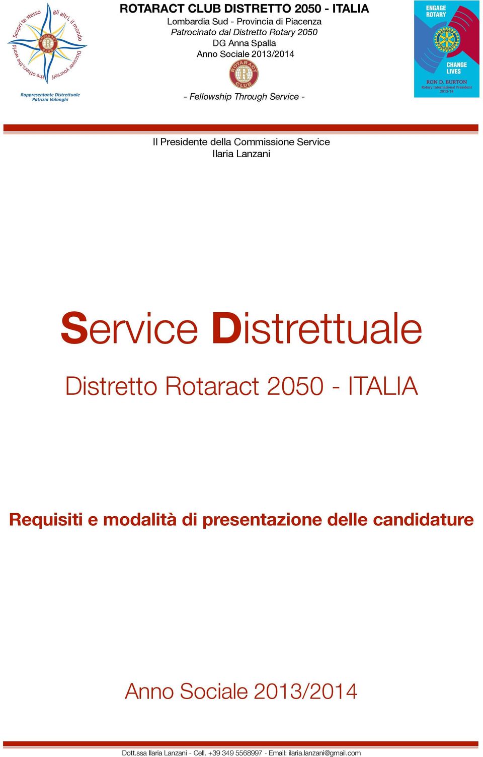 presentazione delle candidature Dott.