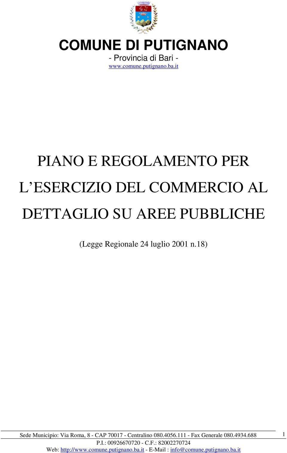 DETTAGLIO SU AREE PUBBLICHE