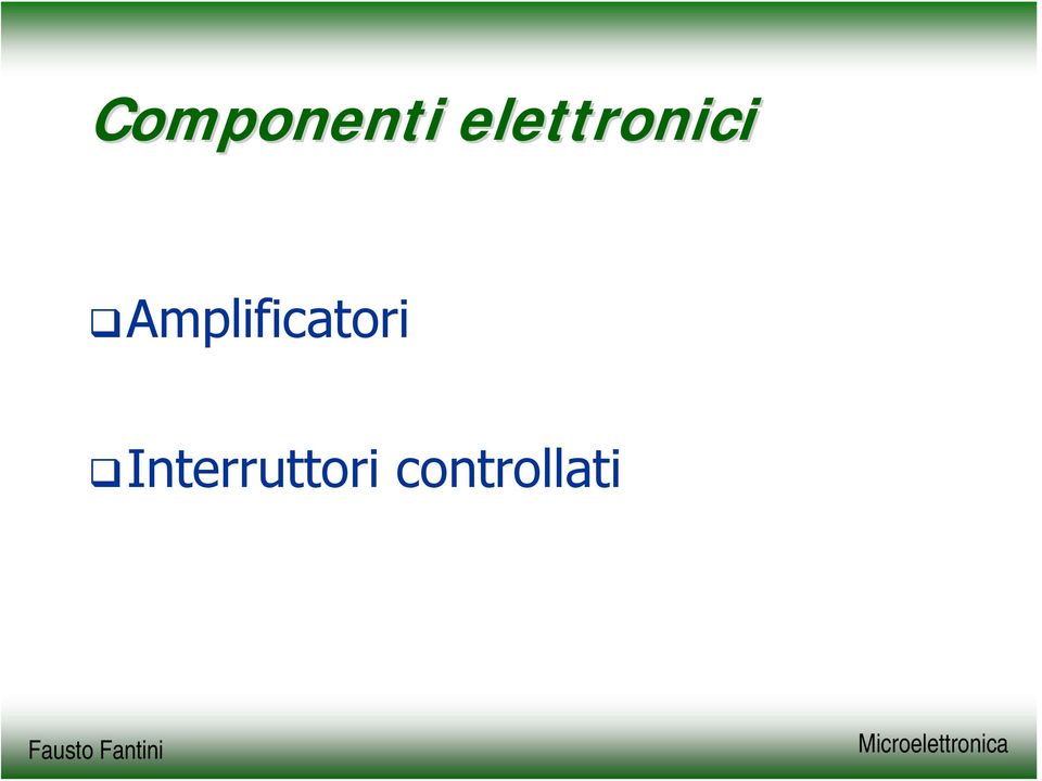 Amplificatori