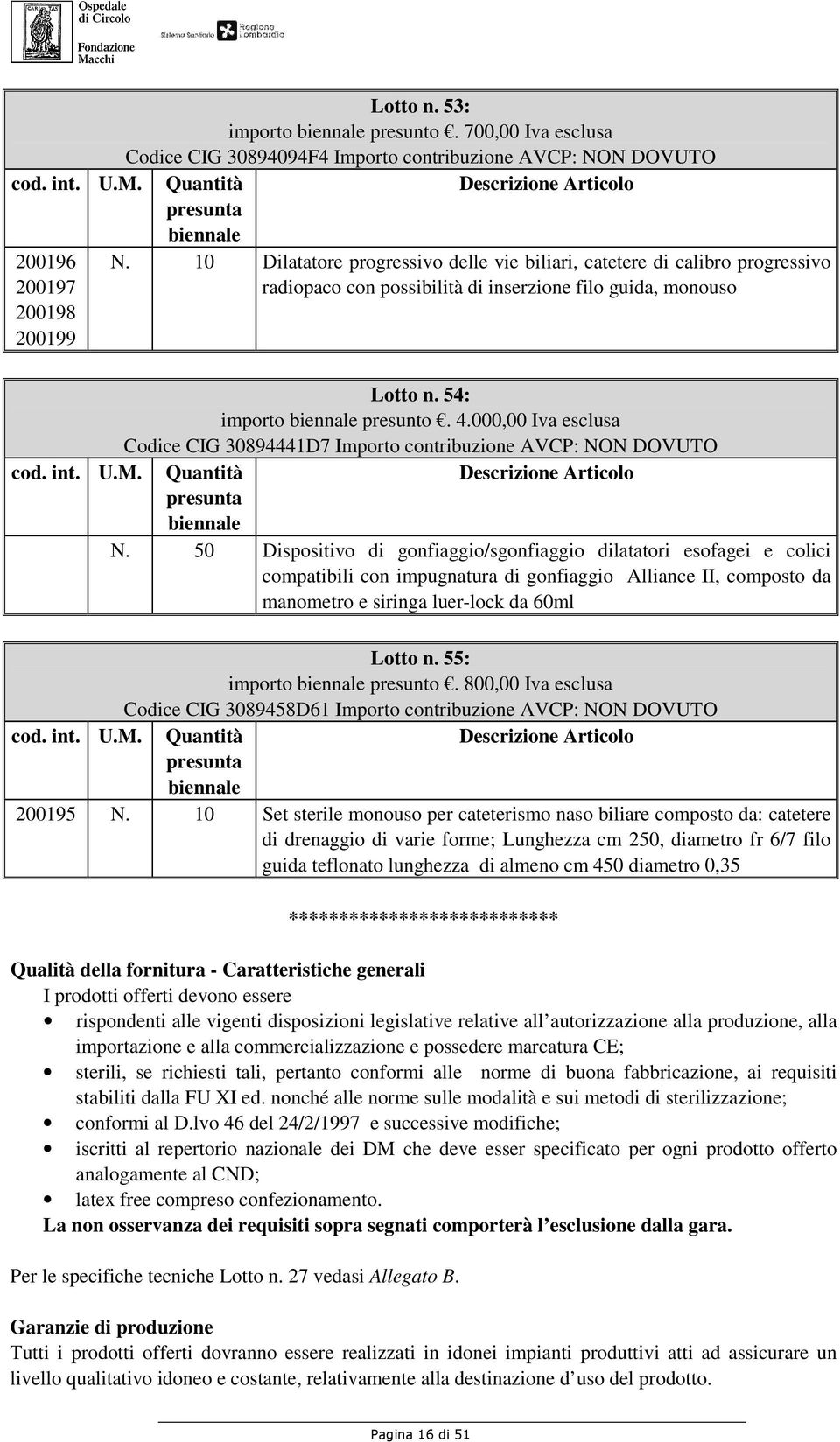 000,00 Iva esclusa Codice CIG 30894441D7 Importo contribuzione AVCP: NON DOVUTO N.