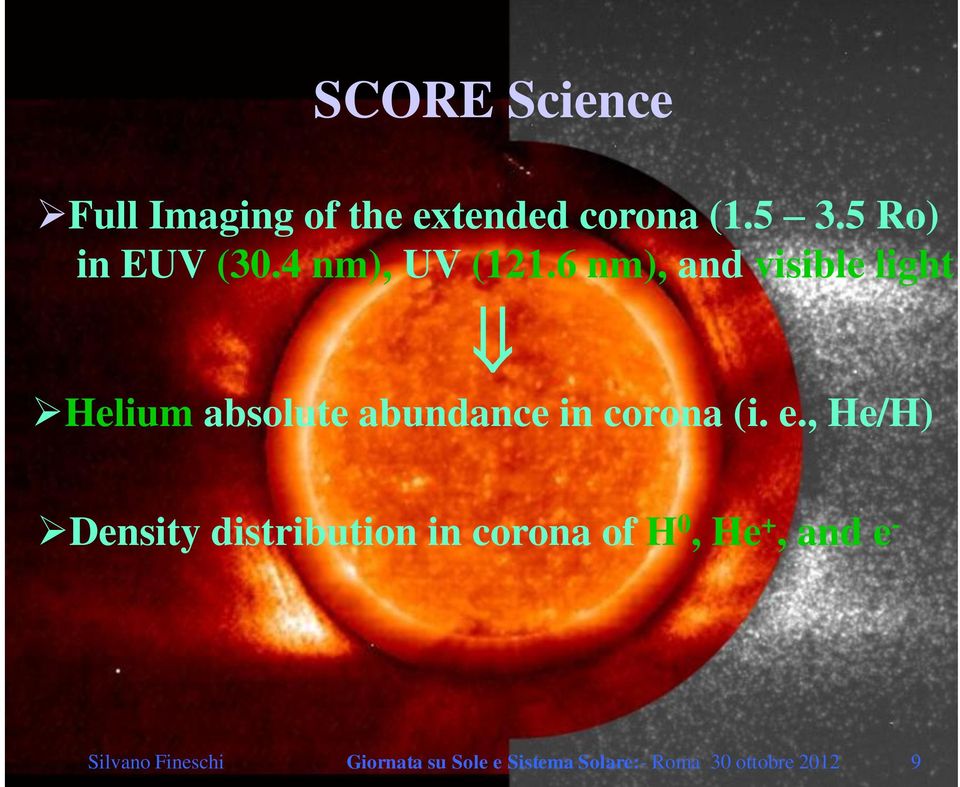 6 nm), and visible light Helium absolute abundance in corona (i. e.