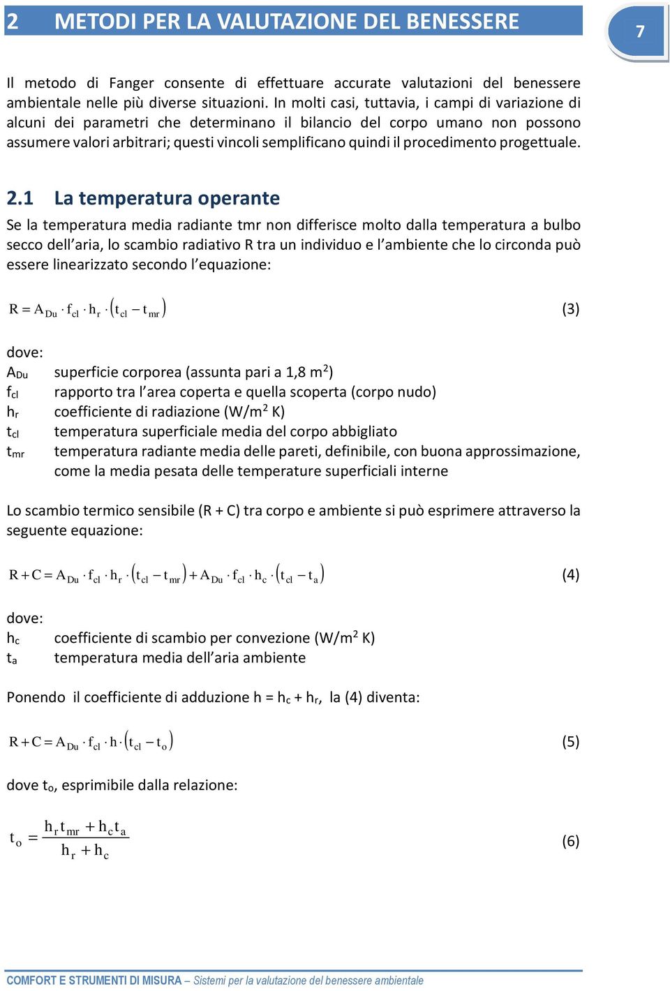 procedimento progettuale. 2.