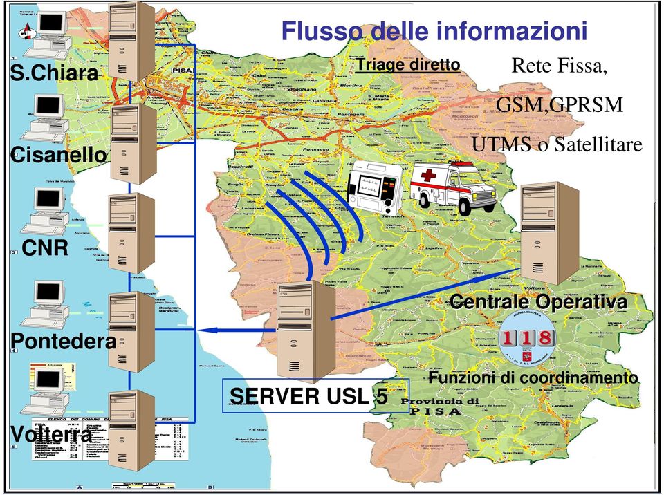 Satellitare CNR Centrale Operativa Pontedera