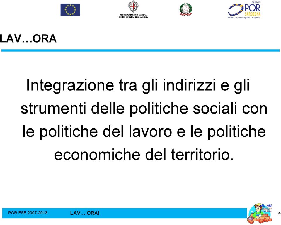 politiche sociali con le politiche