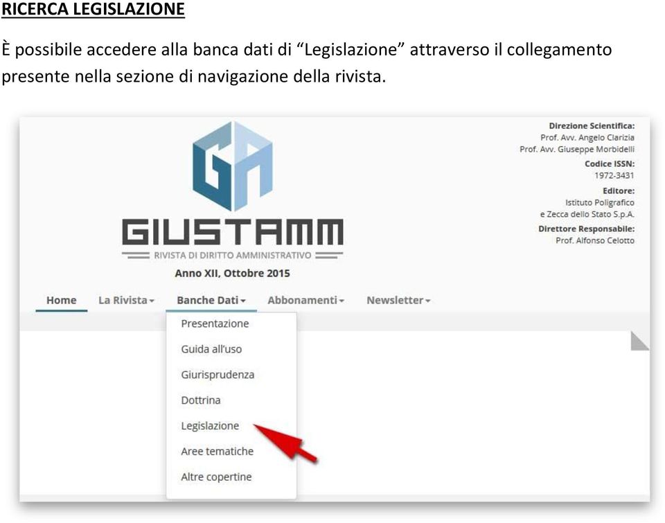 Legislazione attraverso il