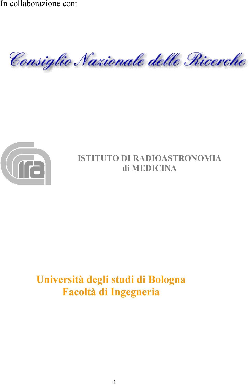 Università degli studi di Bologna