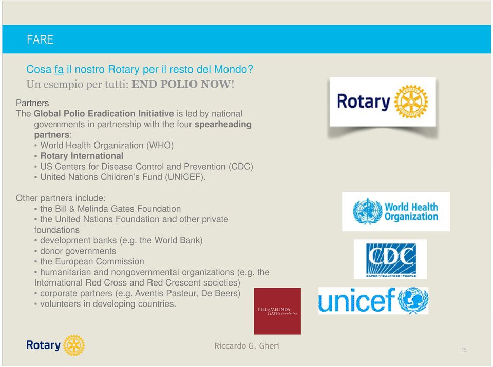 Centers for Disease Control and Prevention (CDC) United Nations Children s Fund (UNICEF).