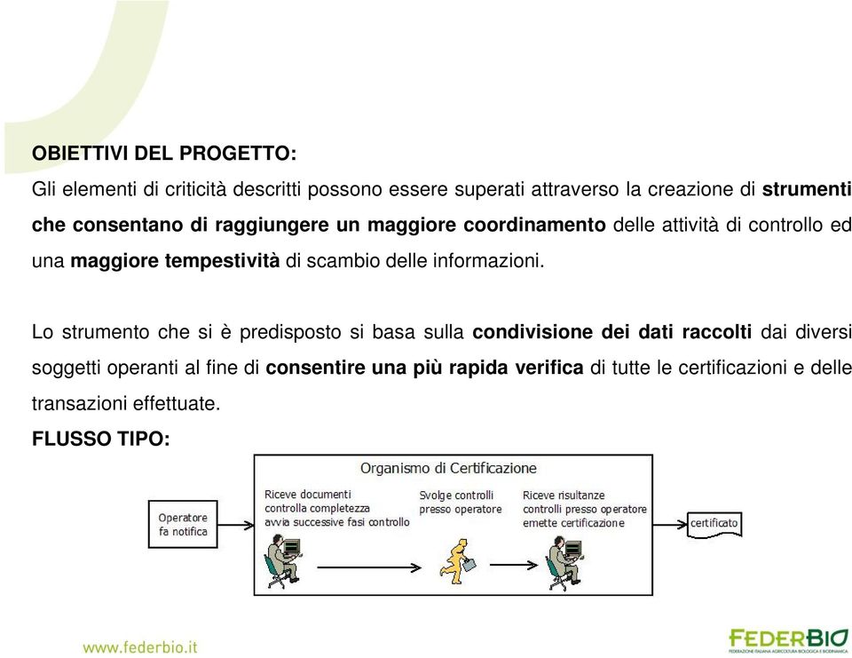 scambio delle informazioni.