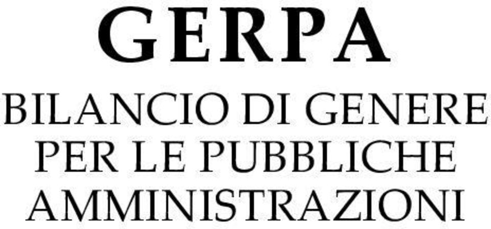 LE PUBBLICHE