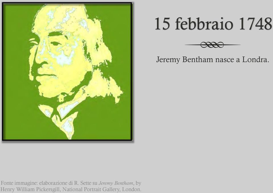 Sette su Jeremy Bentham, by Henry William