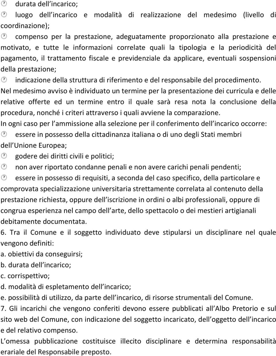 struttura di riferimento e del responsabile del procedimento.