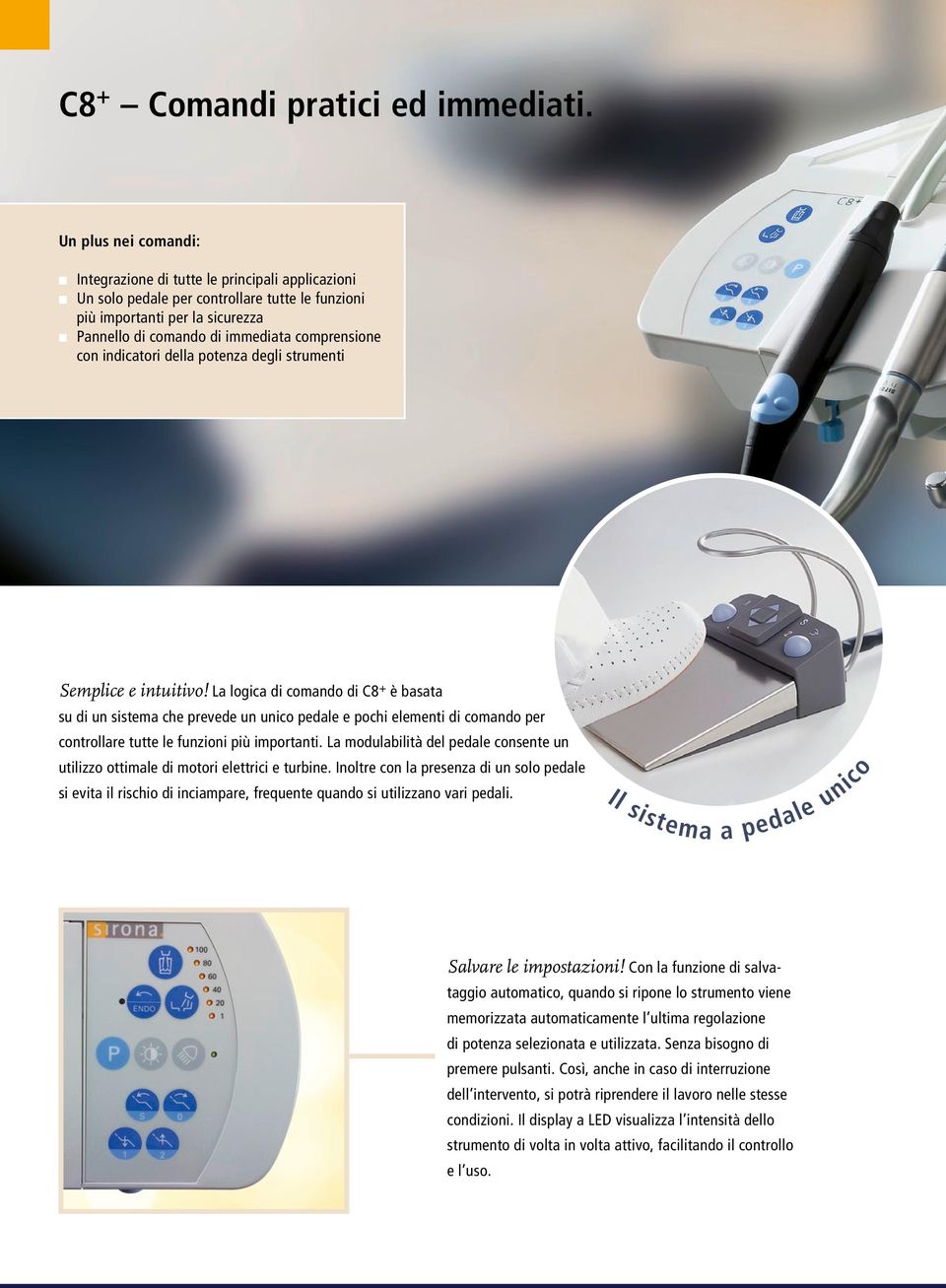 comprensione con indicatori della potenza degli strumenti Semplice e intuitivo!