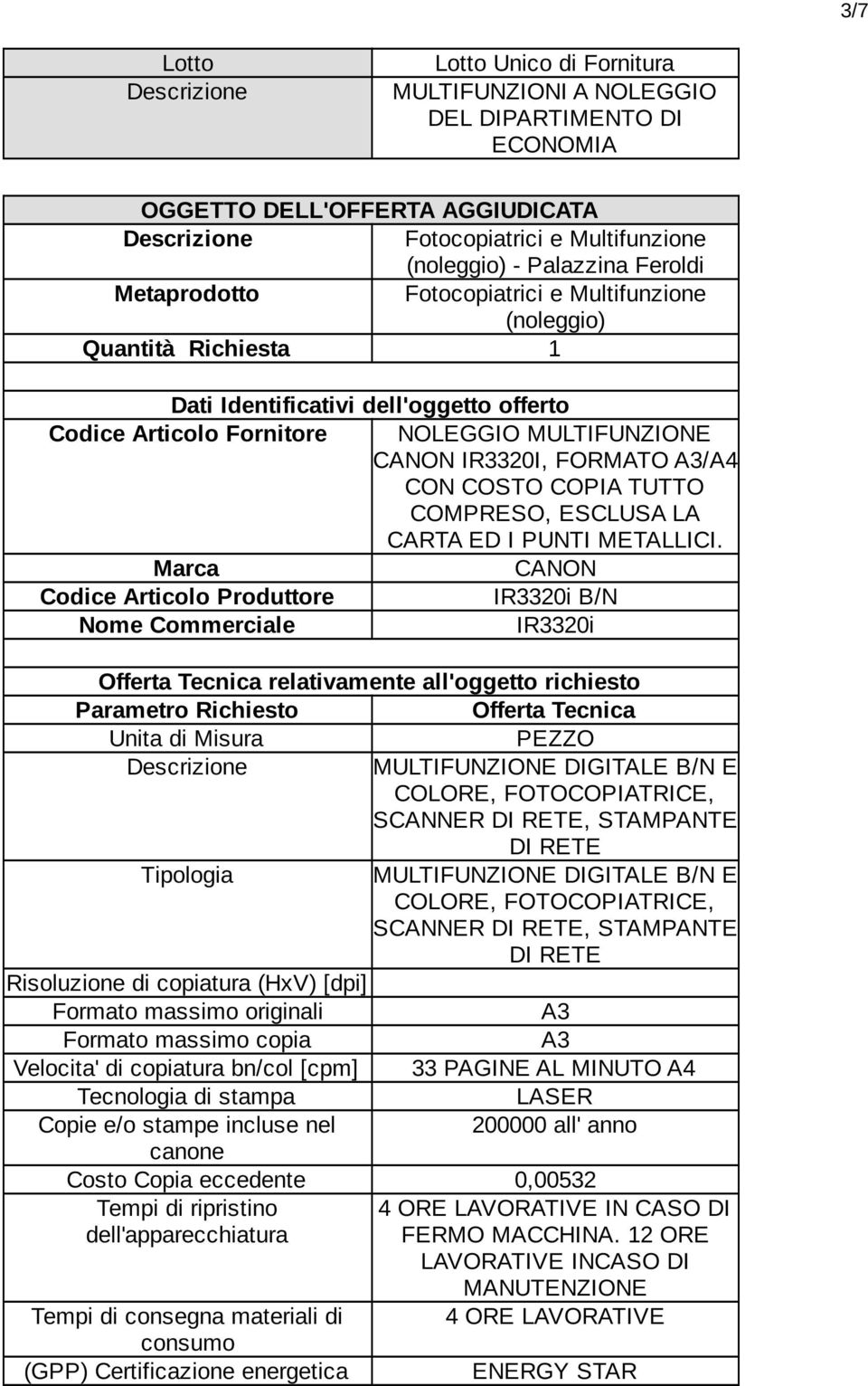 ED I PUNTI METALLICI.