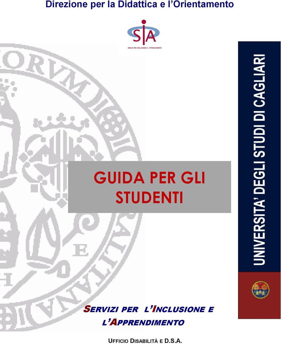 STUDENTI SERVIZI PER L INCLUSIONE