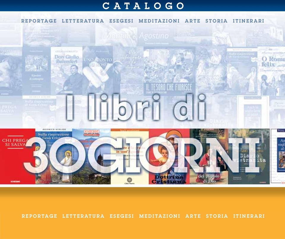 ITINERARI REPORTAGE LETTERATURA 