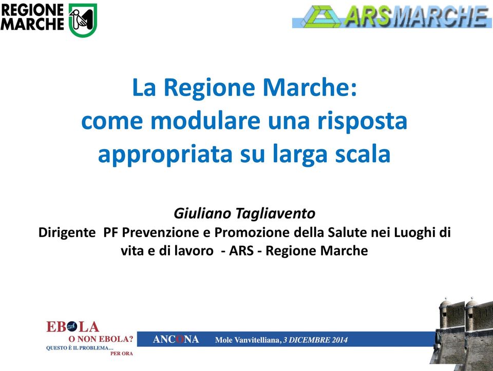 Dirigente PF Prevenzione e Promozione della