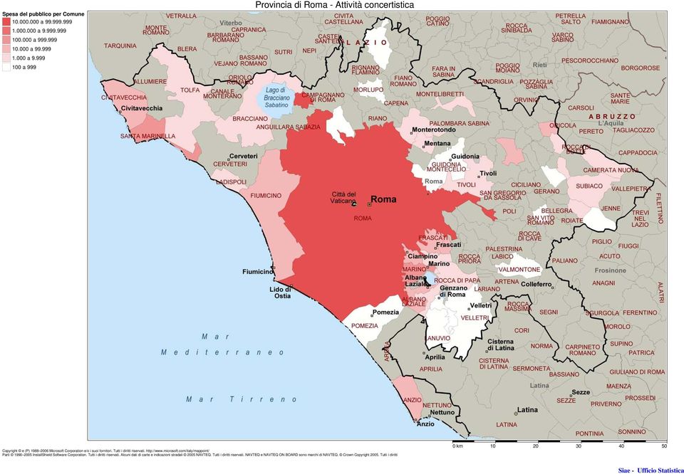 999 Provincia di Roma -