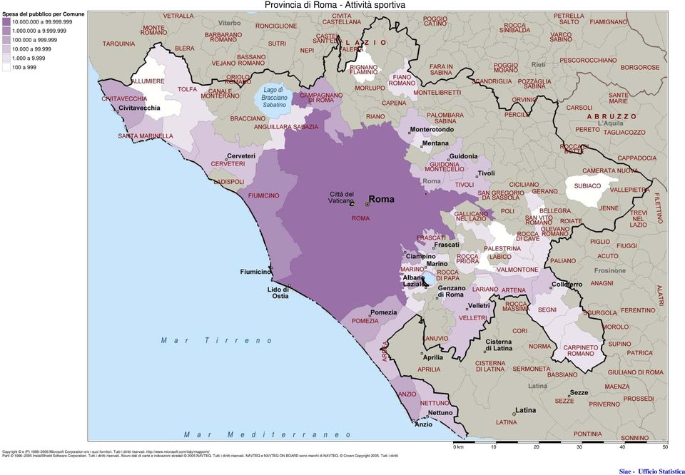 999 Provincia di Roma -