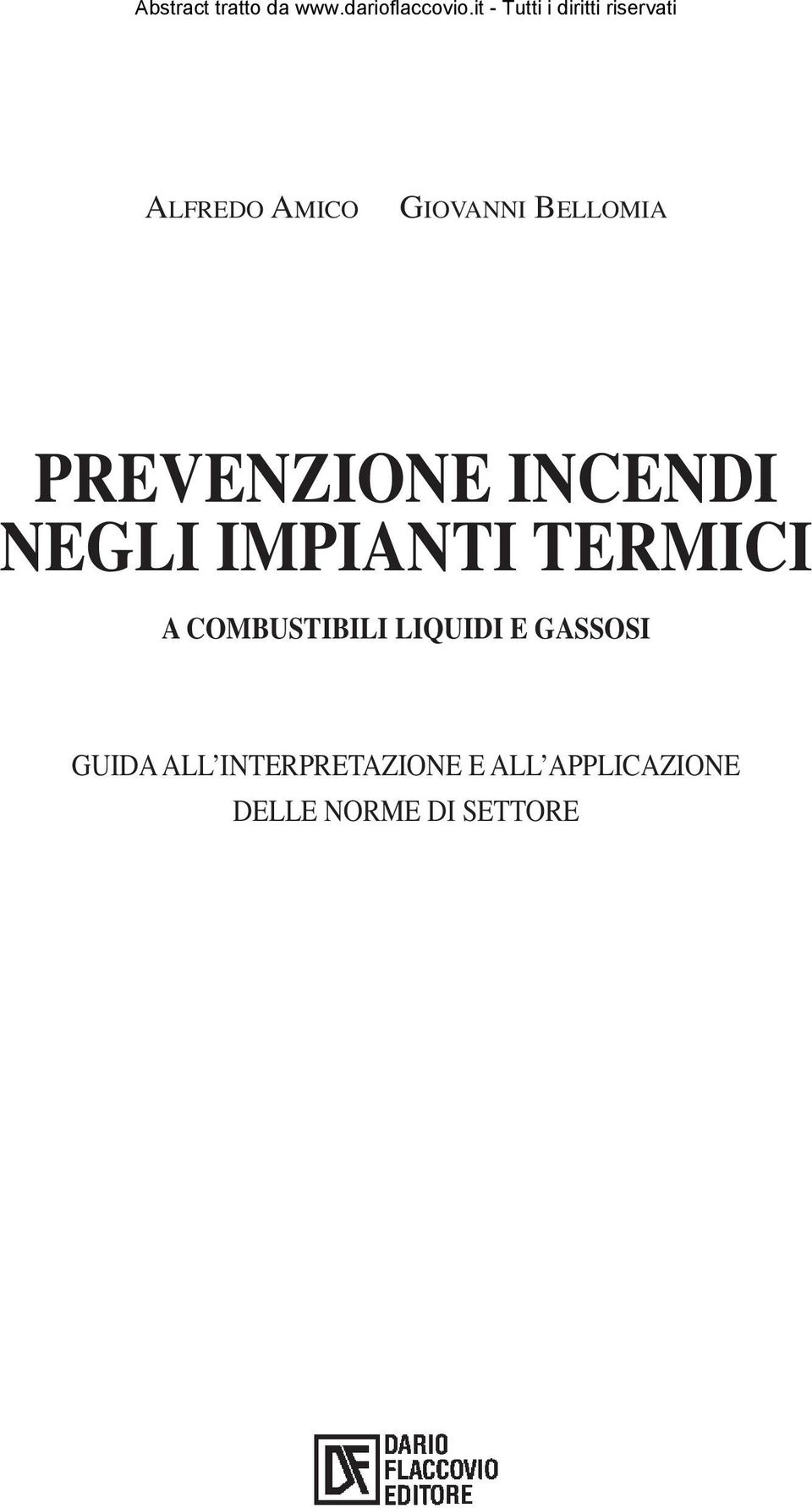 COMBUSTIBILI LIQUIDI E GASSOSI GUIDA ALL