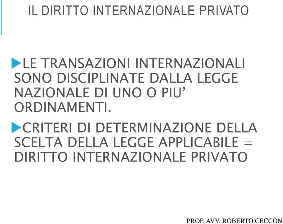 ORDINAMENTI.