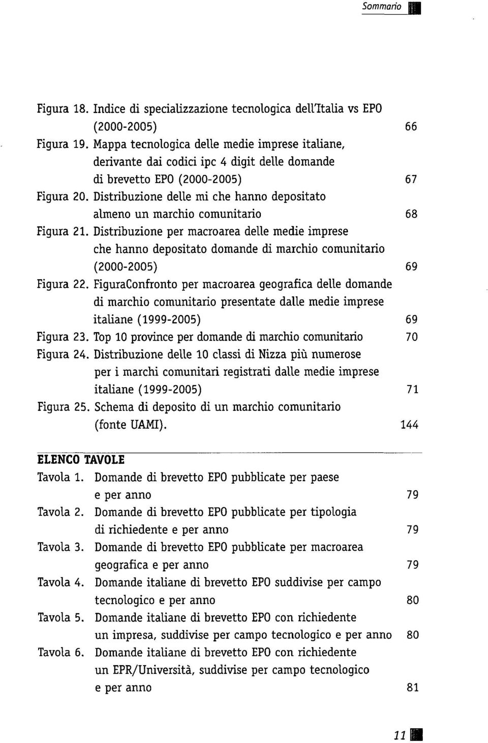 Distribuzione delle mi che hanno depositato almeno un marchio comunitario 68 Figura 21.