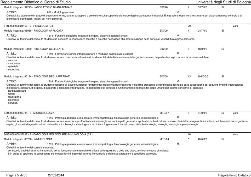 E in grado di descrivere le strutture del sistema nervoso centrale e di identificare le principali lesioni dei nervi periferici. 85 000 000 20-2 - IS