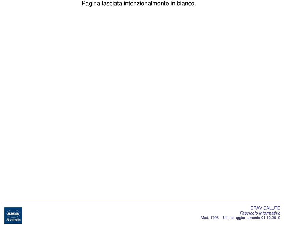 Fascicolo informativo Mod.